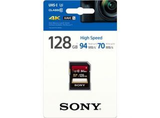 Sony 128GB SDXC Memory Card UHS-I Class 10