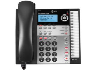 AT&T 1070 4-Line Expandable Corded Small Business Telephone with Caller ID