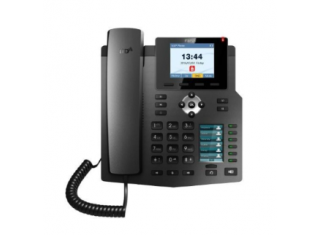 Fanvil X4 VoIP desktop phone with 2 LCD colour screens, 4 SIP lines, DSS intelligent keys